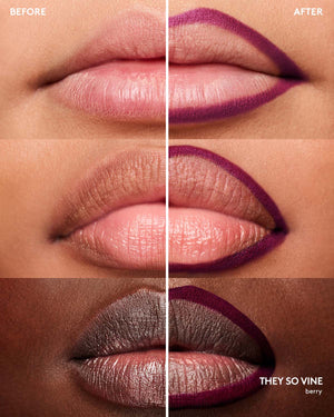 Trace'd Out Longwear Waterproof Pencil Lip Liner — They So Vine