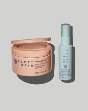 The Bounce Besties Mini Leave-In Conditioner Spray + Full Size Curl-Defining Cream