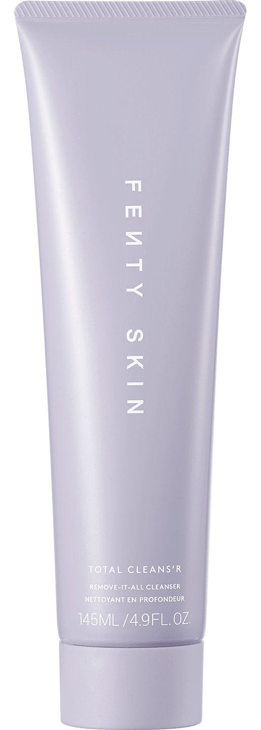 Tube of Fenty Skin Total Cleans'r Makeup-Removing Cleanser With Barbados Cherry.