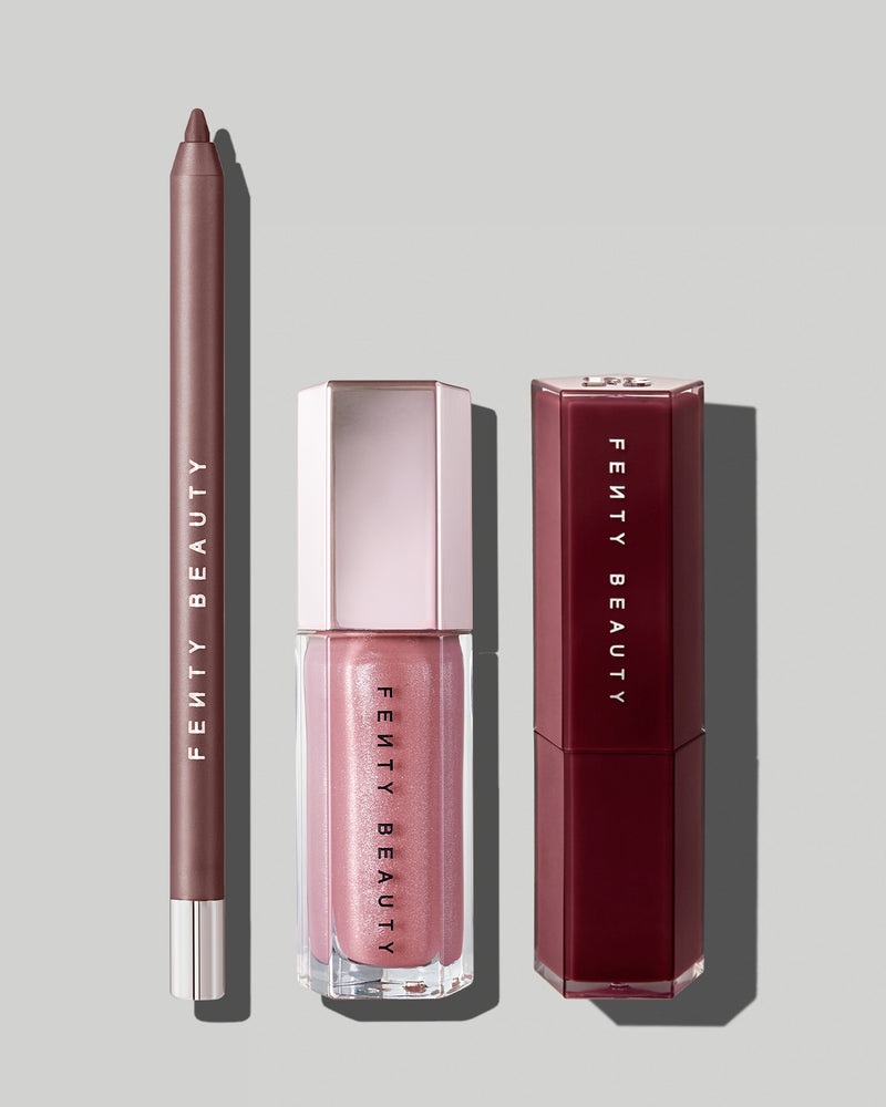 Line + Gloss 3-Piece Lip Bundle
