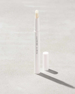 Brow MVP Sculpting Wax Pencil standing upright with the cap off and the brow wax twisted up. Brow MVP Sculpting Wax Pencil standing upright with the cap off and the brow wax twisted up.