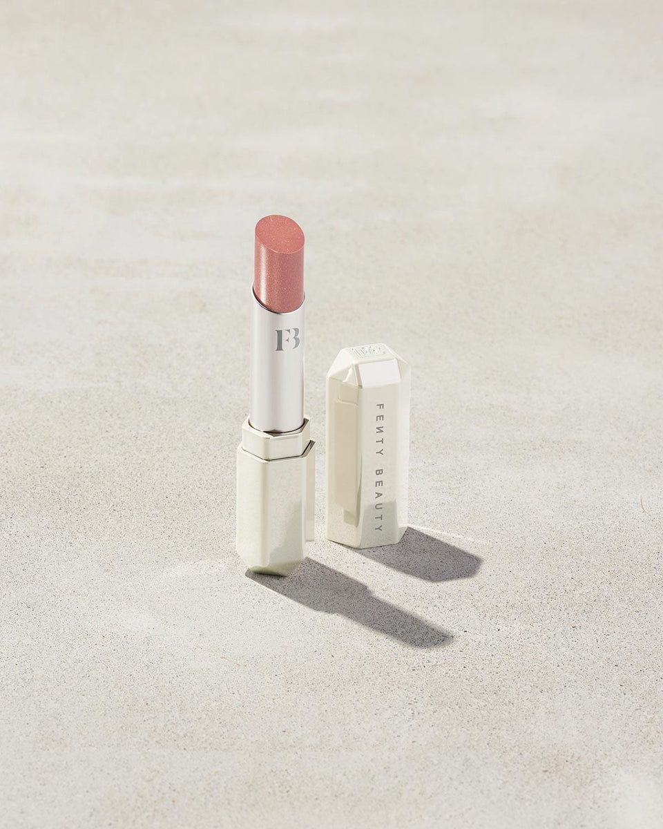 Slip Shine Sheer Shiny Lipstick — Makeout Break | Fenty Beauty