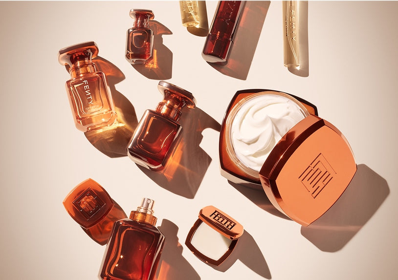 Fenty Fragrance product collection.