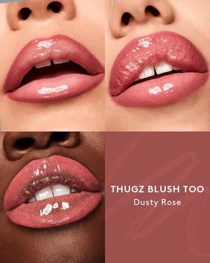 Trace'd Out Longwear Waterproof Pencil Lip Liner — Thugz Blush Too