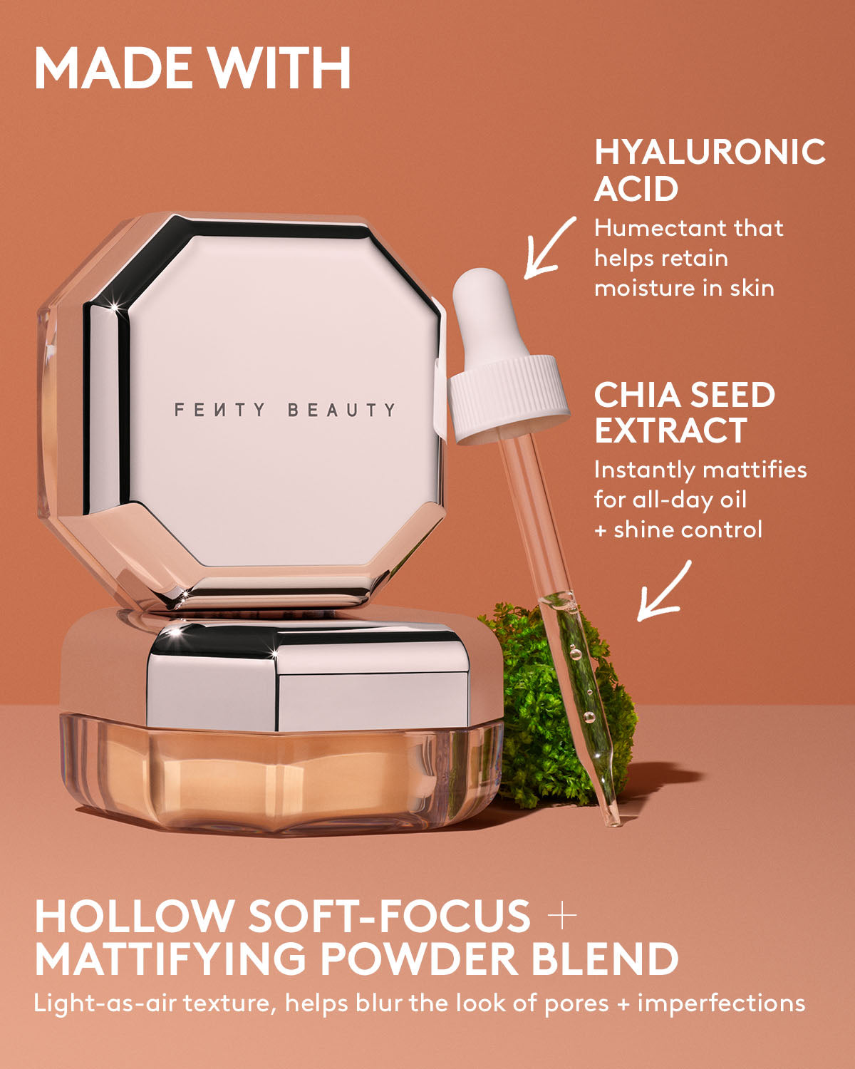 Set it Down Superfine Blurring Setting Powder | Fenty Beauty