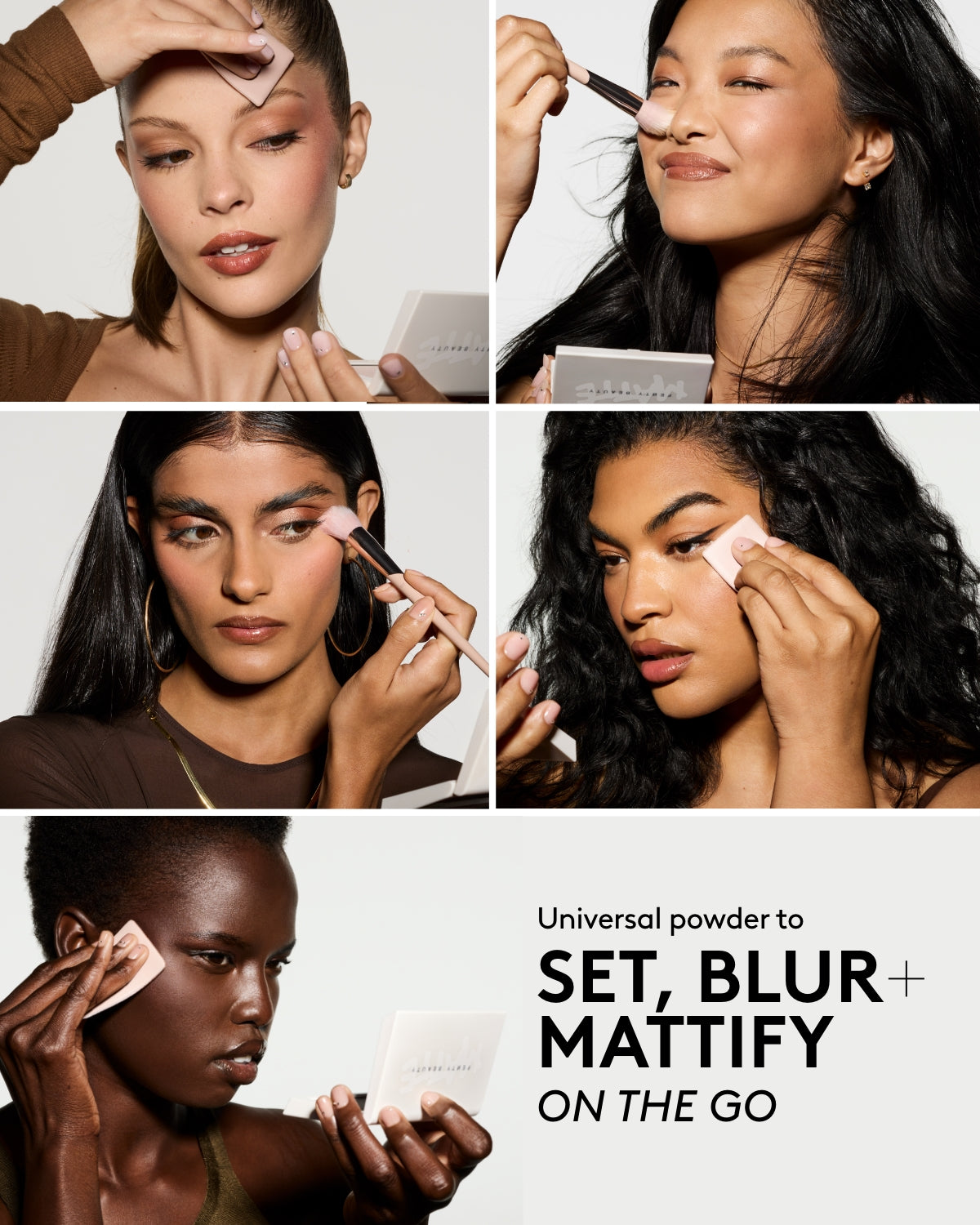 Invisimatte Instant Setting + Blotting Powder | Fenty Beauty
