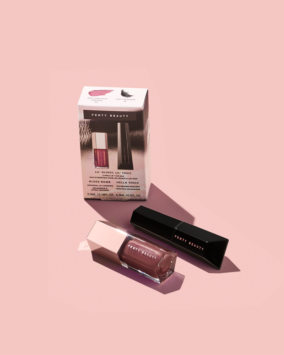 Lil' Glossy, Lil' Thicc 2-Piece Lip + Eye Duo