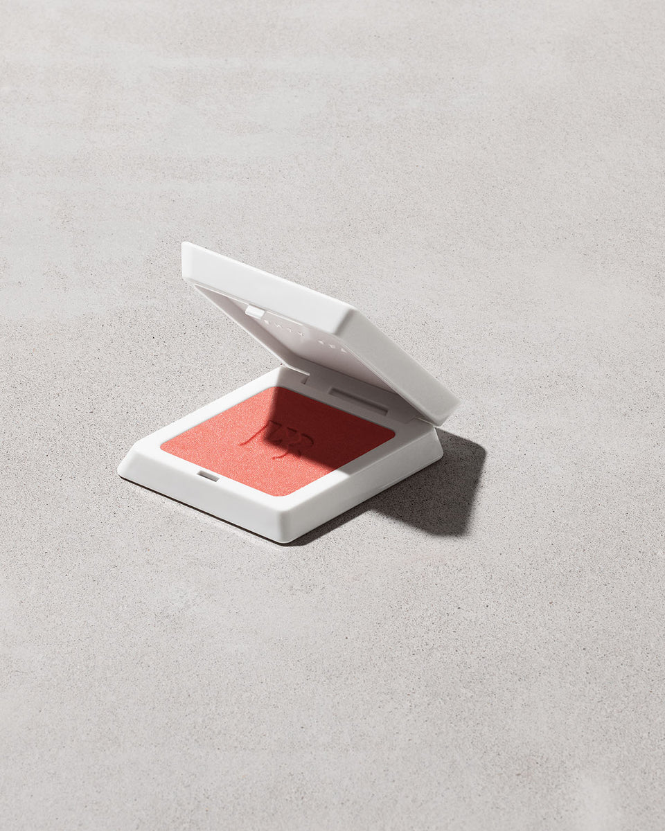 Powder Blush Rectangular Fenty Cheeks Suede Powder Blush — Just A Crush
