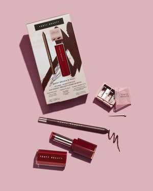 Berry Brown'd Pout Lip Liner + Gloss Stick Duo