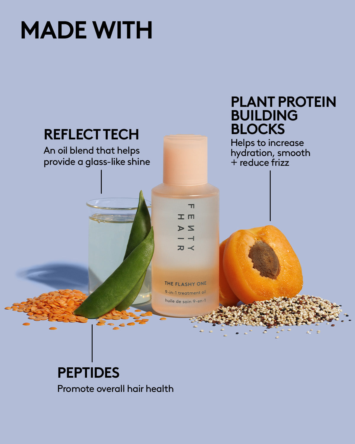 The Flashy One 9-in-1 Treatment Oil | Fenty Hair