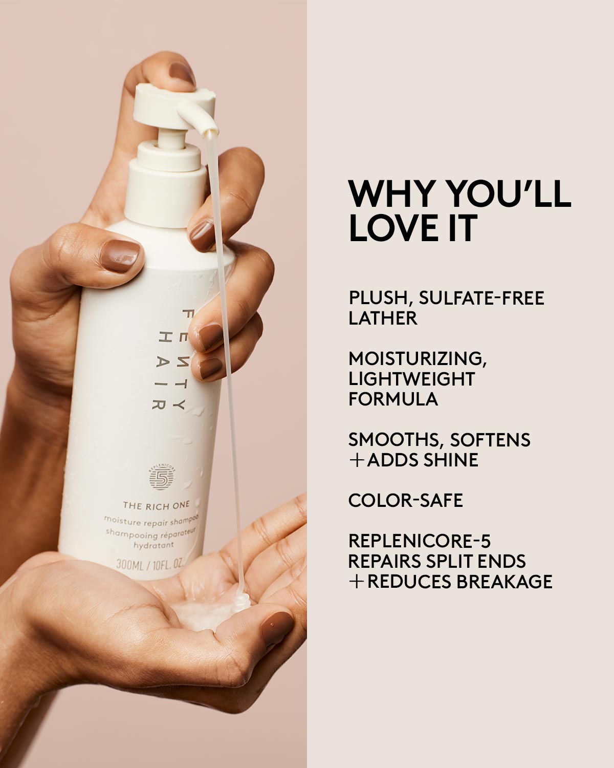 The Rich One | Repairing + Hydrating Shampoo | Fenty Hair