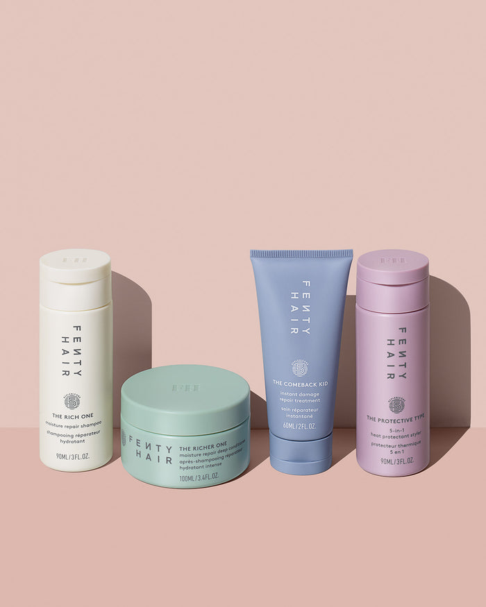 Fenty Hair Maintenance Crew four-piece starter kit