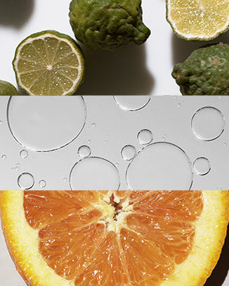 Rosemary, Clary, Bergamot, Orange + Grapefruit Oils