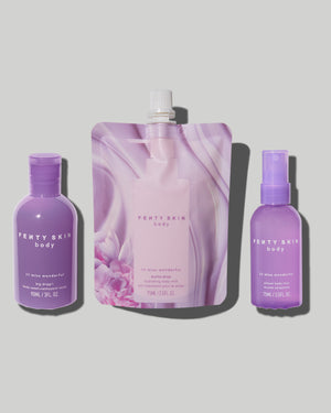 The Driplets Mini Body Wash, Milk + Mist Set