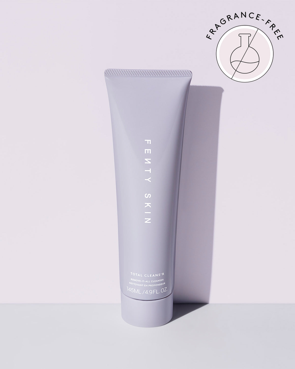 Fragrance-free foaming face wash.