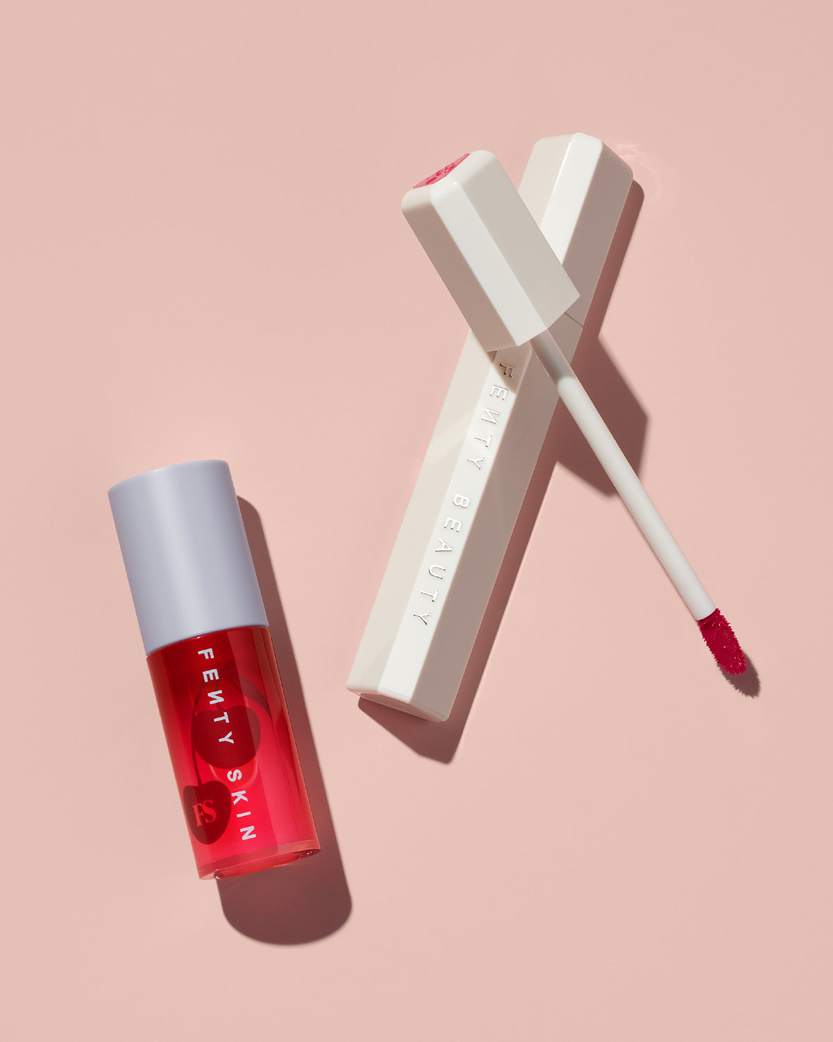 Cherry Pout Lip Stain + Lip Oil Duo – Fenty Beauty + Fenty Skin