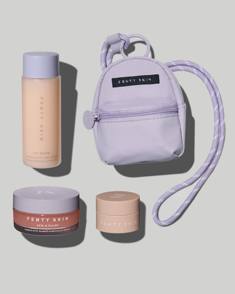 Quench Kit Mini 3-Piece Hydrating Skincare Set + Bag