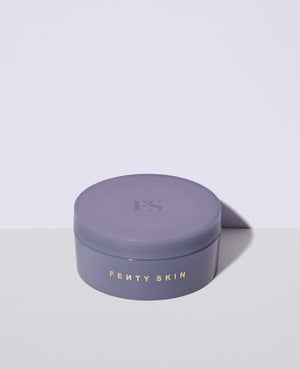 Closed tub of Butta Drop Whipped Oil Body Cream with Tropical Oils + Shea Butter.
