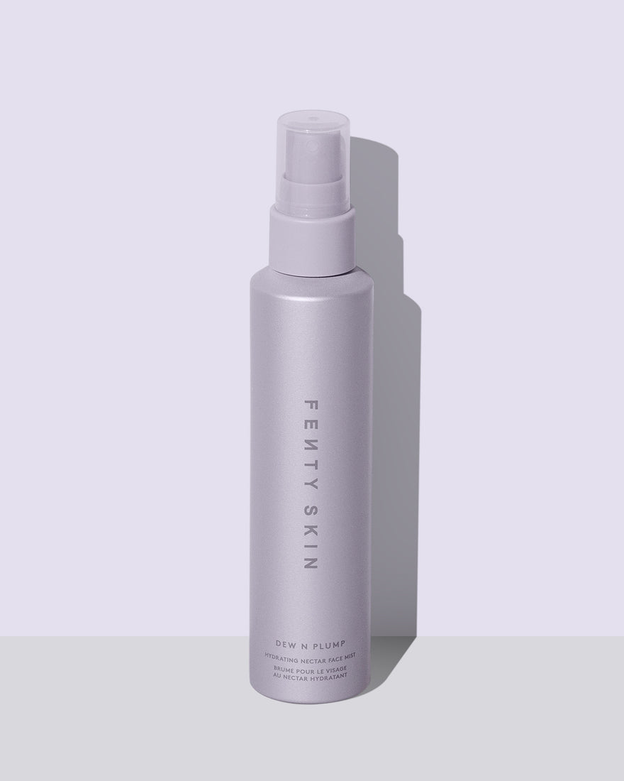 Fenty Skin bottle on a light gray background