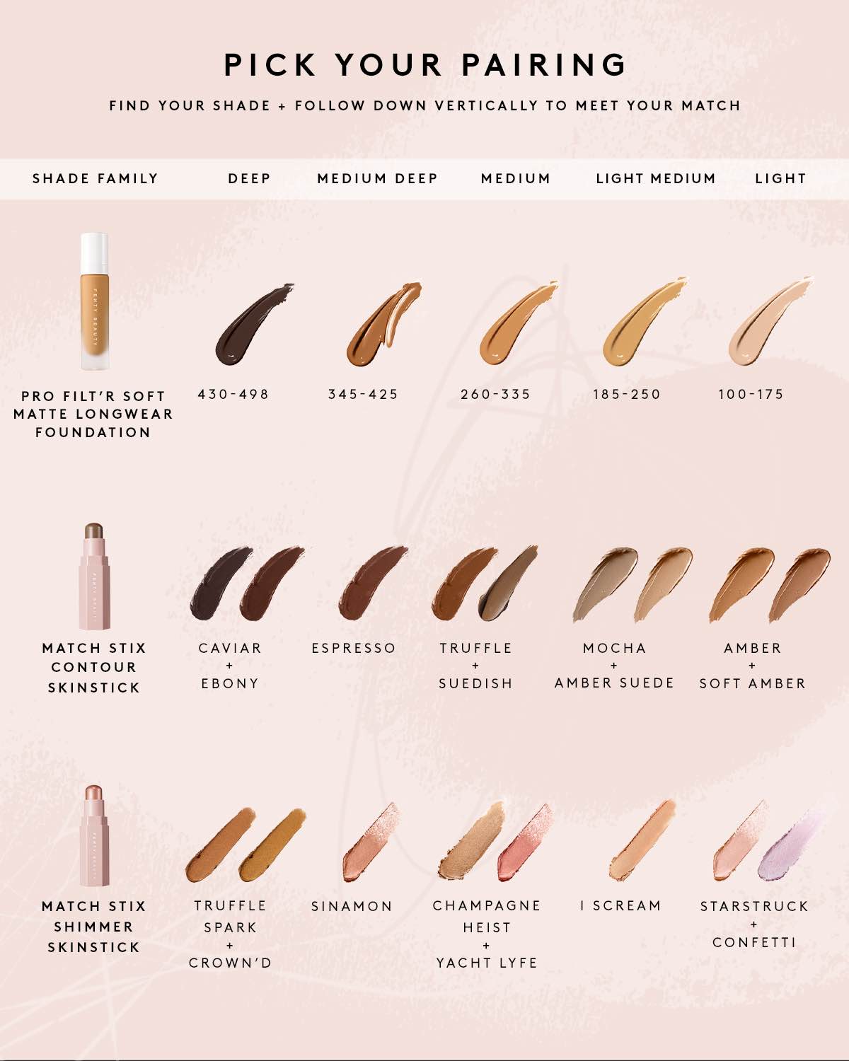 Match Stix Sculpt'r Squad | Contour Makeup | Fenty Beauty
