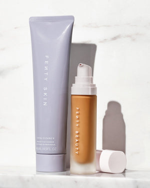 Product imagery of november couple goalz on a marble backdrop.