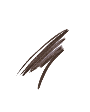Flypencil Longwear Pencil Eyeliner smear shown in shade In Big Truffle