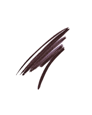 Flypencil Longwear Pencil Eyeliner smear shown in shade Purp-a-Trader